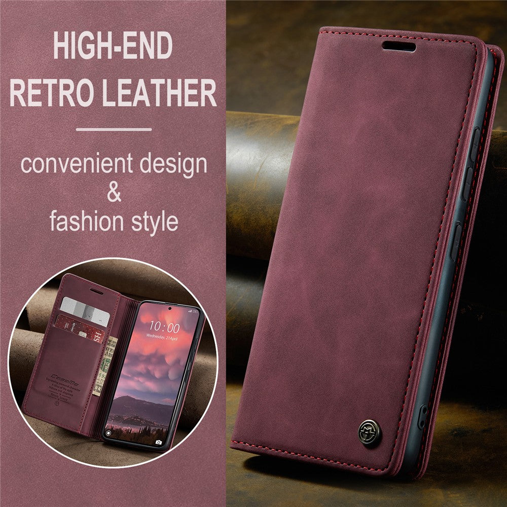 CASEME Handy Tasche für Xiaomi 14T PRO Wallet 013 Series Klapp Hülle Business