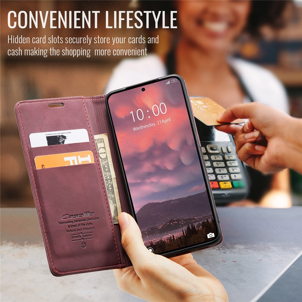 CASEME Handy Tasche für Xiaomi 14T PRO Wallet 013 Series Klapp Hülle Business