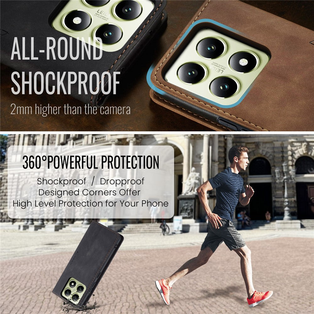 CASEME Handy Tasche für Xiaomi 14T Wallet 013 Series Hülle Business Klapp Etui