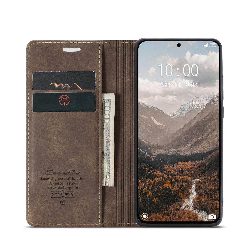 CASEME Handy Tasche für Xiaomi 14T Wallet 013 Series Hülle Business Klapp Etui