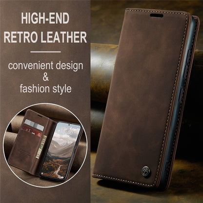 CASEME Handy Tasche für Xiaomi 14T Wallet 013 Series Hülle Business Klapp Etui