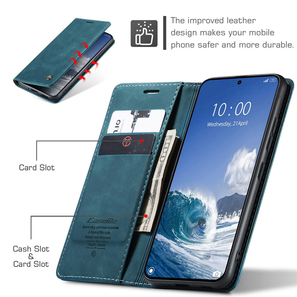 CASEME Handy Tasche für Xiaomi 14T Wallet 013 Series Hülle Business Klapp Etui