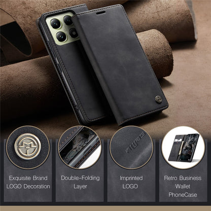 CASEME Handy Tasche für Xiaomi 14T Wallet 013 Series Hülle Business Klapp Etui