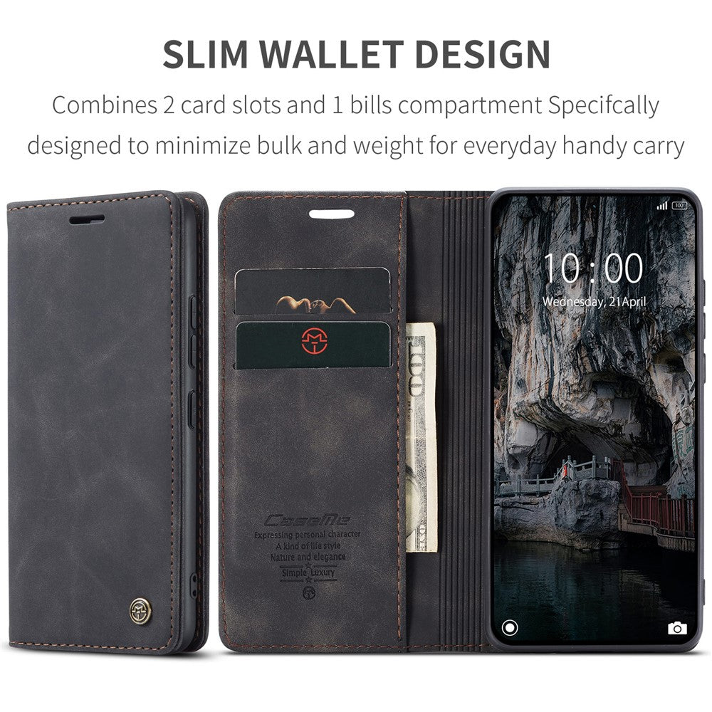 CASEME Handy Tasche für Xiaomi 14T Wallet 013 Series Hülle Business Klapp Etui