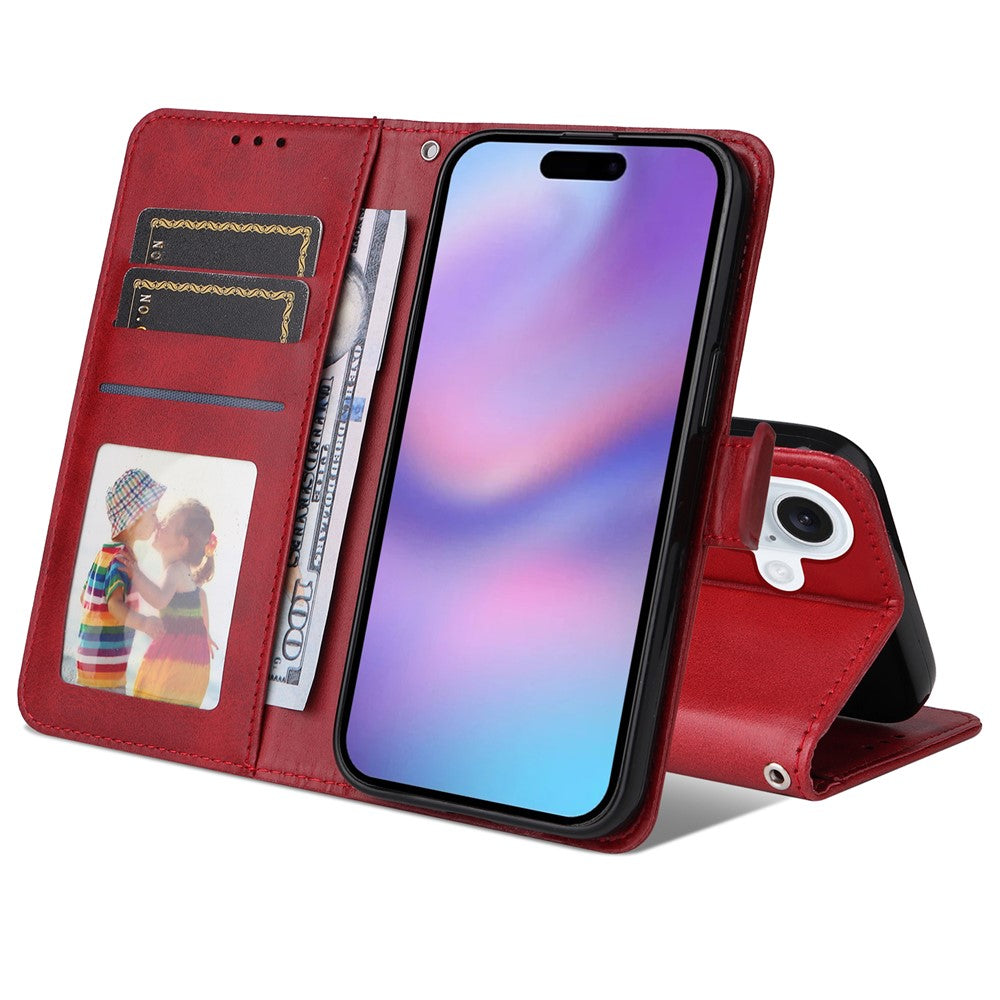 Handy Tasche für Apple iPhone 17 Wallet Magnet Klappetui Hülle Kartenfach Case