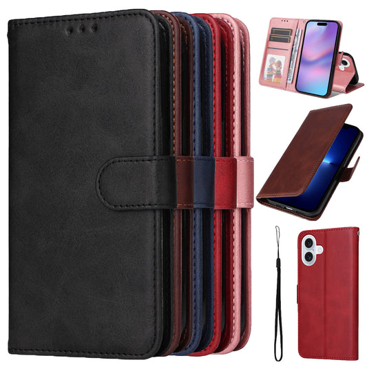 Handy Tasche für Apple iPhone 17 Wallet Magnet Klappetui Hülle Kartenfach Case