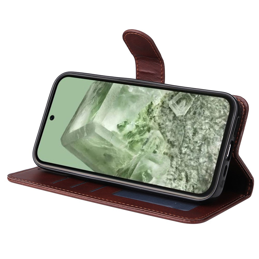 Handy Tasche für Google Pixel 8a Wallet Magnet Klappetui Hülle Kartenfach Case
