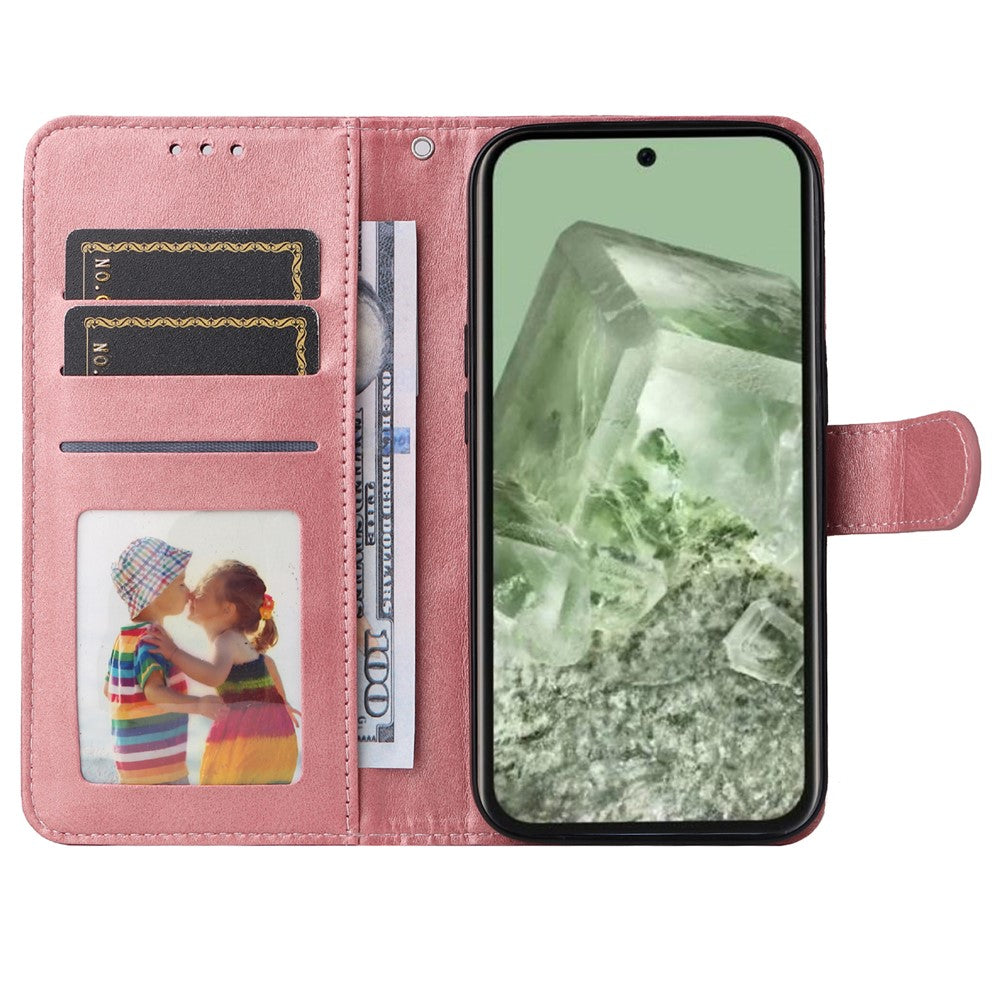 Handy Tasche für Google Pixel 8a Wallet Magnet Klappetui Hülle Kartenfach Case