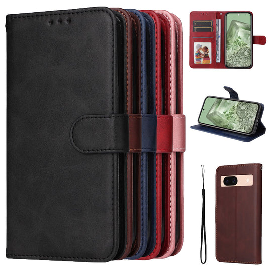 Handy Tasche für Google Pixel 8a Wallet Magnet Klappetui Hülle Kartenfach Case
