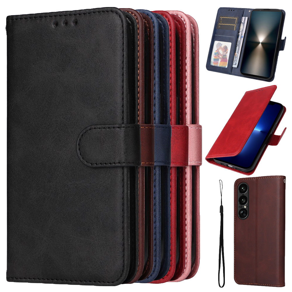 Handy Tasche für Sony Xperia 1 VII Wallet Magnet Klappetui Hülle Kartenfach Case