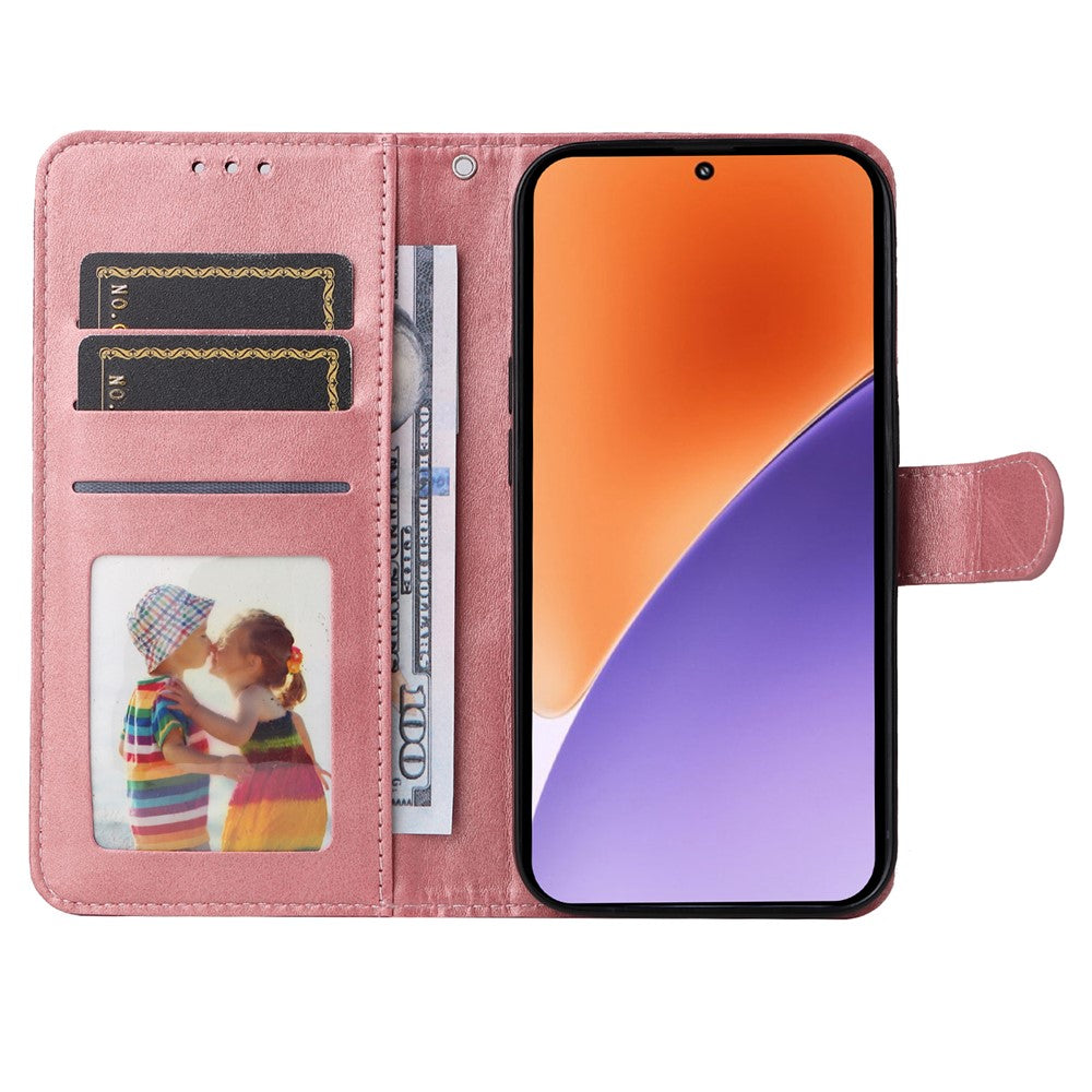Handy Tasche für Xiaomi 15 Wallet Magnet Klappetui Schutzhülle Kartenfach Case