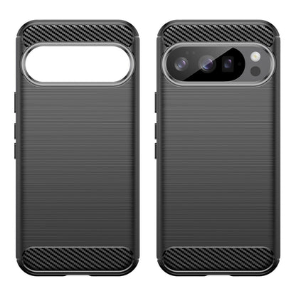 TPU Hülle für Google Pixel 10 | 10 PRO Carbon Fiber Skin Brushed Schutzcover