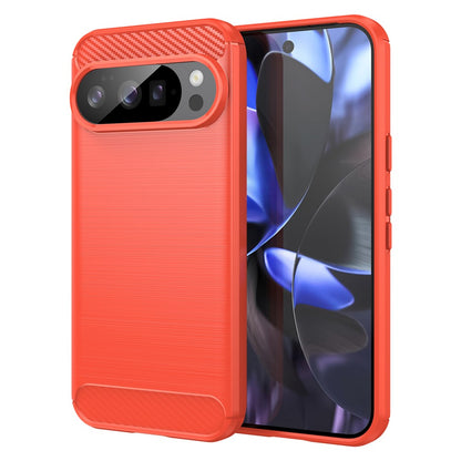 TPU Hülle für Google Pixel 10 | 10 PRO Carbon Fiber Skin Brushed Schutzcover