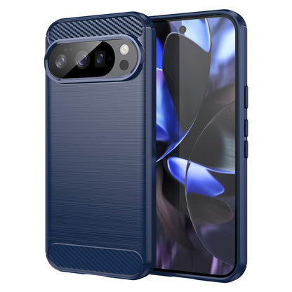 TPU Hülle für Google Pixel 10 | 10 PRO Carbon Fiber Skin Brushed Schutzcover