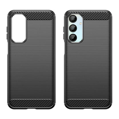 TPU Hülle für Samsung Galaxy A16 Carbon Fiber Skin Brushed Schutzcover Soft Case