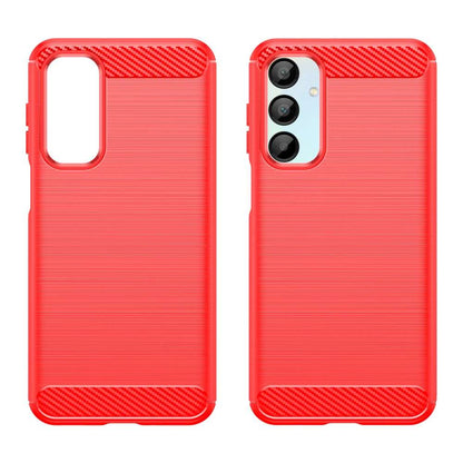 TPU Hülle für Samsung Galaxy A16 Carbon Fiber Skin Brushed Schutzcover Soft Case