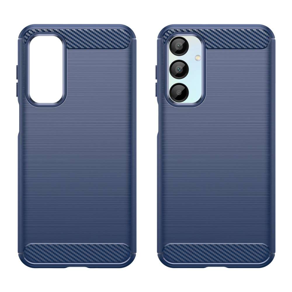 TPU Hülle für Samsung Galaxy A16 Carbon Fiber Skin Brushed Schutzcover Soft Case