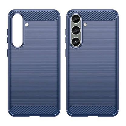 TPU Hülle für Samsung Galaxy S25 PLUS Carbon Fiber Skin Brushed Schutzcover Case
