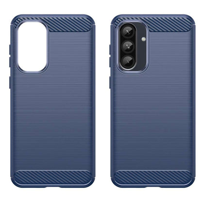 TPU Hülle für Samsung Galaxy A56 A36 Carbon Fiber Skin Brushed Schutzcover Case