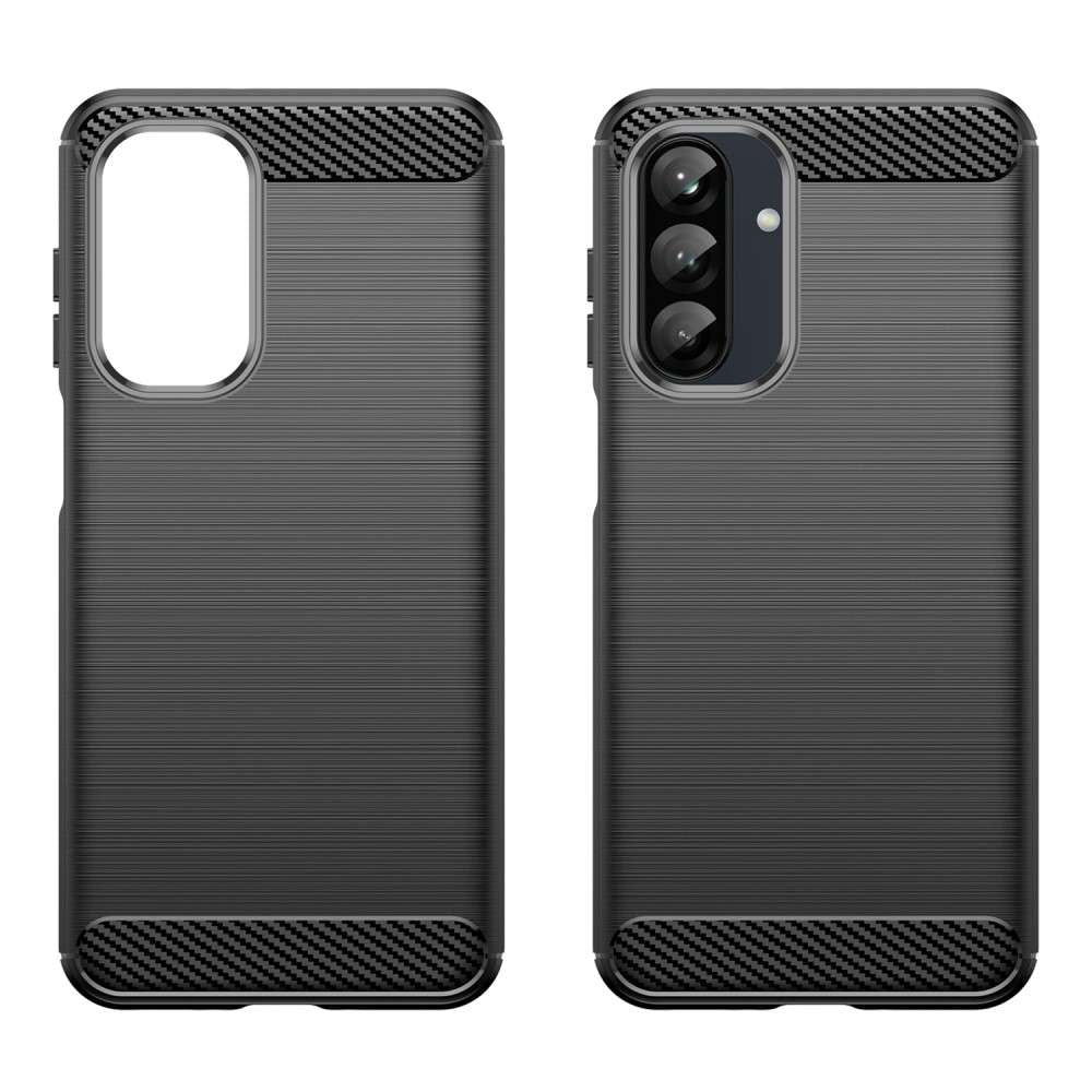 TPU Hülle für Samsung Galaxy A26 Carbon Fiber Skin Brushed Schutzcover Soft Case