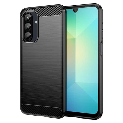 TPU Hülle für Samsung Galaxy A26 Carbon Fiber Skin Brushed Schutzcover Soft Case