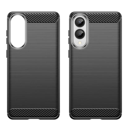 TPU Hülle für Samsung Galaxy S25 EDGE Carbon Fiber Skin Brushed Schutzcover Case