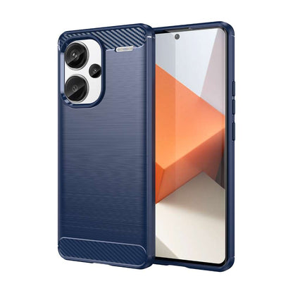 TPU Hülle für Xiaomi Redmi Note 13 PRO+ Carbon Fiber Skin Brushed Schutzcover