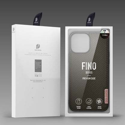 DUX DUCIS TPU Case für APPLE IPHONE 13 MINI Fino Series Nylon Textur Hülle Cover