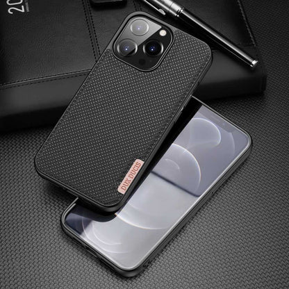 DUX DUCIS TPU Case für APPLE IPHONE 13 PRO Fino Series Nylon Textur Hülle Cover