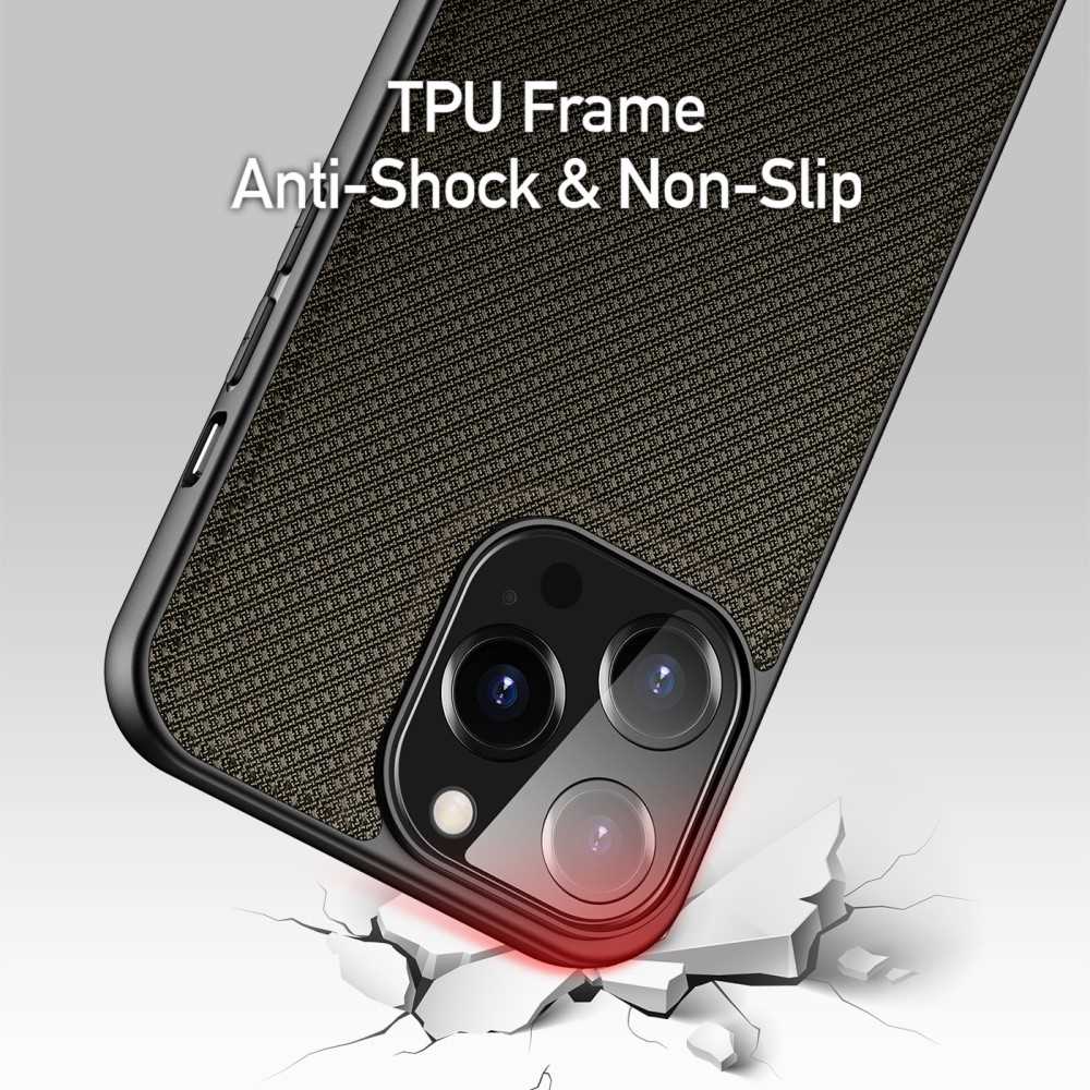 DUX DUCIS TPU Case für APPLE IPHONE 13 PRO Fino Series Nylon Textur Hülle Cover