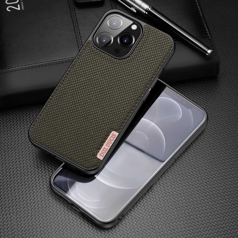 DUX DUCIS TPU Case für APPLE IPHONE 13 PRO Fino Series Nylon Textur Hülle Cover