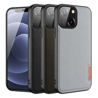 DUX DUCIS TPU Case für APPLE IPHONE 13 PRO MAX Fino Series Nylon Textur Hülle