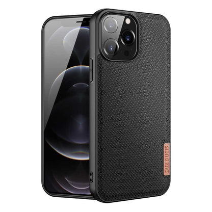 DUX DUCIS TPU Case für APPLE IPHONE 13 PRO MAX Fino Series Nylon Textur Hülle