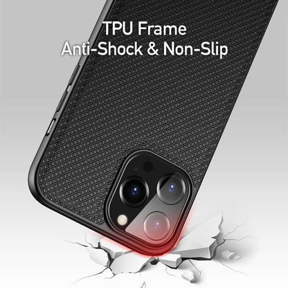 DUX DUCIS TPU Case für APPLE IPHONE 13 PRO MAX Fino Series Nylon Textur Hülle