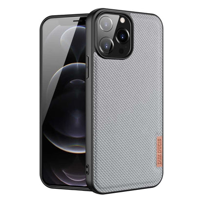 DUX DUCIS TPU Case für APPLE IPHONE 13 PRO MAX Fino Series Nylon Textur Hülle