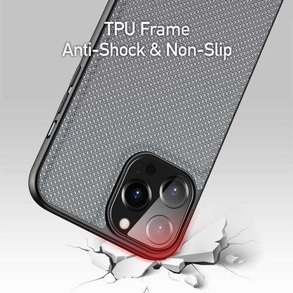 DUX DUCIS TPU Case für APPLE IPHONE 13 PRO MAX Fino Series Nylon Textur Hülle