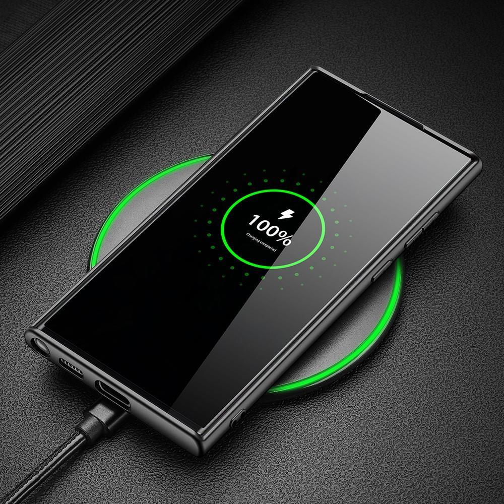 DUX DUCIS TPU Case für SAMSUNG GALAXY S22 ULTRA Fino Series Nylon Textur Hülle