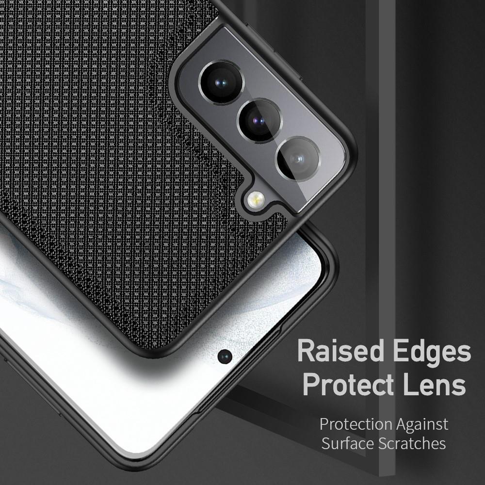 DUX DUCIS TPU Case für SAMSUNG GALAXY S21 FE Fino Series Nylon Textur Hülle