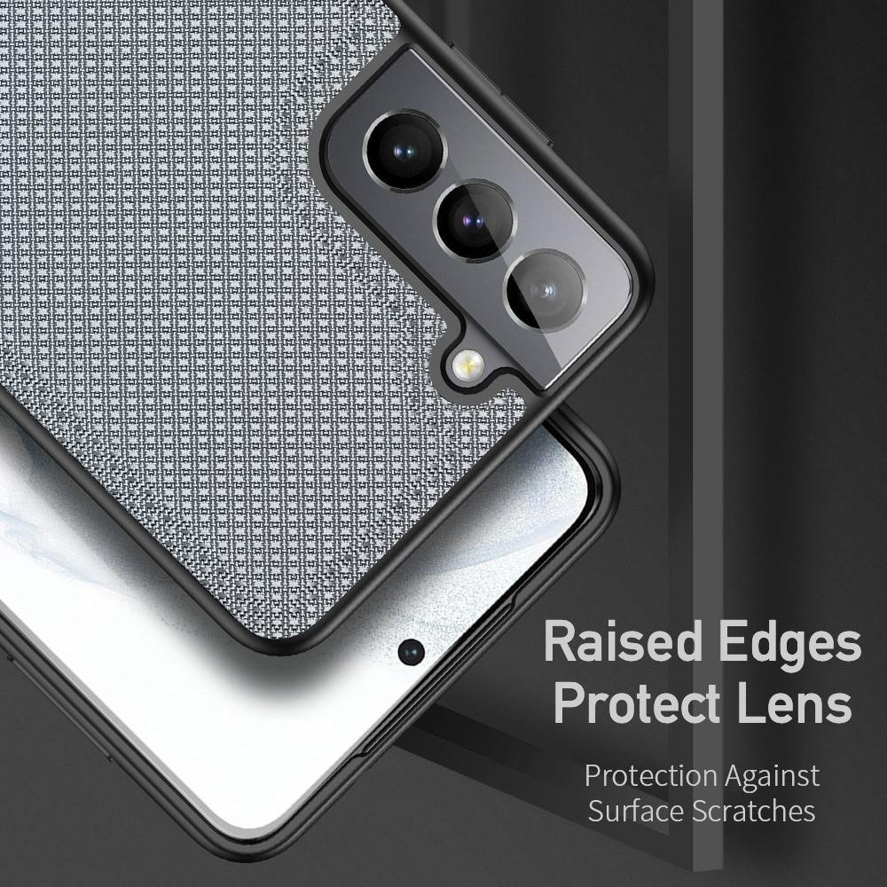 DUX DUCIS TPU Case für SAMSUNG GALAXY S21 FE Fino Series Nylon Textur Hülle