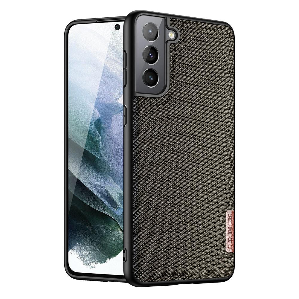 DUX DUCIS TPU Case für SAMSUNG GALAXY S21 FE Fino Series Nylon Textur Hülle