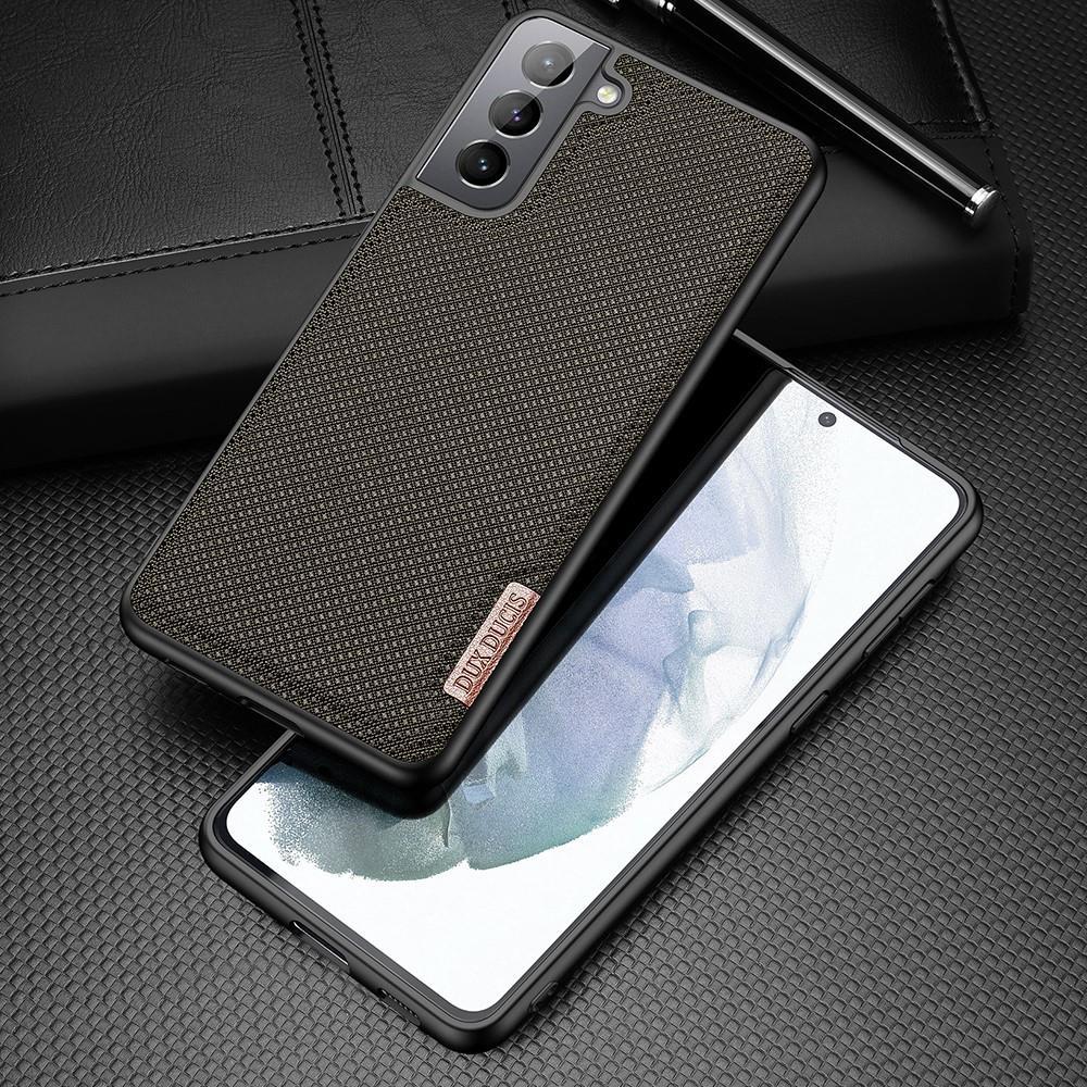 DUX DUCIS TPU Case für SAMSUNG GALAXY S21 FE Fino Series Nylon Textur Hülle