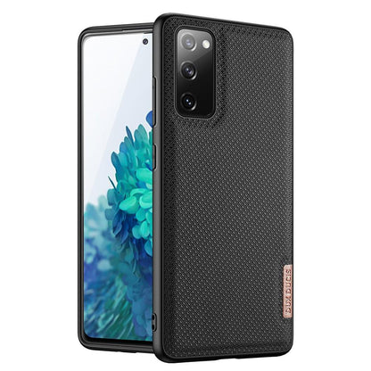DUX DUCIS TPU Case für SAMSUNG GALAXY S20 FE Fino Series Nylon Textur Hülle