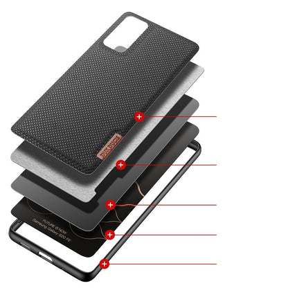 DUX DUCIS TPU Case für SAMSUNG GALAXY S20 FE Fino Series Nylon Textur Hülle