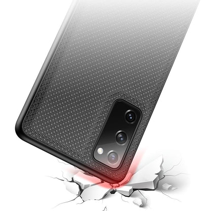 DUX DUCIS TPU Case für SAMSUNG GALAXY S20 FE Fino Series Nylon Textur Hülle
