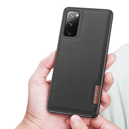 DUX DUCIS TPU Case für SAMSUNG GALAXY S20 FE Fino Series Nylon Textur Hülle