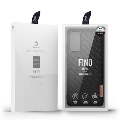 DUX DUCIS TPU Case für SAMSUNG GALAXY S20 FE Fino Series Nylon Textur Hülle