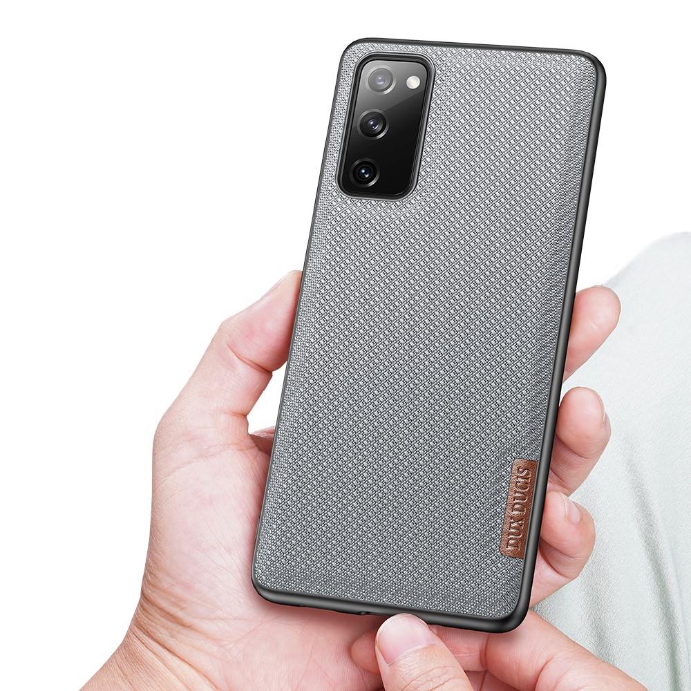 DUX DUCIS TPU Case für SAMSUNG GALAXY S20 FE Fino Series Nylon Textur Hülle