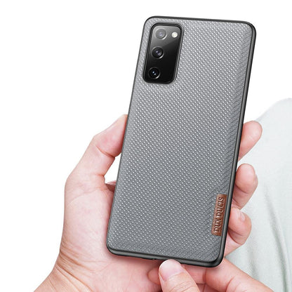 DUX DUCIS TPU Case für SAMSUNG GALAXY S20 FE Fino Series Nylon Textur Hülle