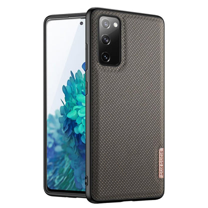 DUX DUCIS TPU Case für SAMSUNG GALAXY S20 FE Fino Series Nylon Textur Hülle