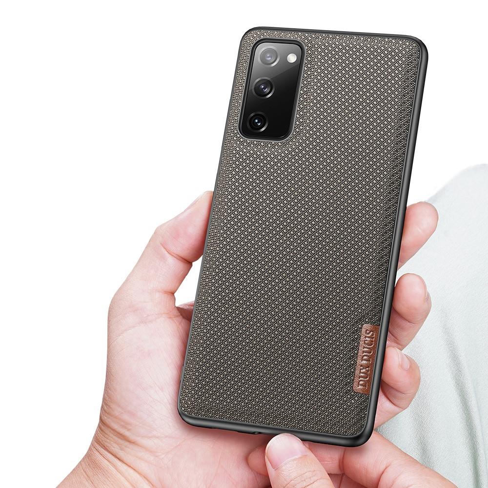 DUX DUCIS TPU Case für SAMSUNG GALAXY S20 FE Fino Series Nylon Textur Hülle